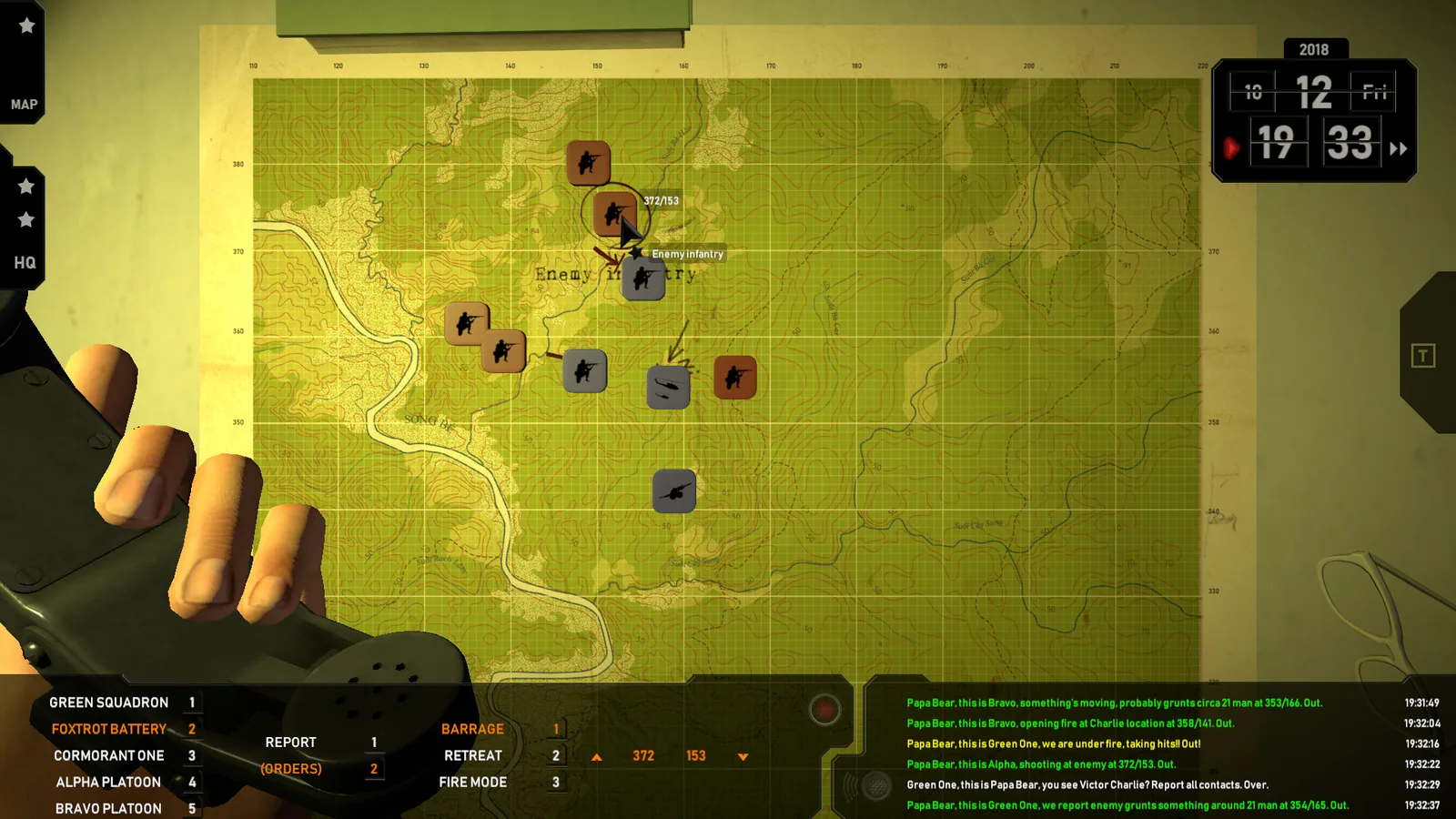 Radio Commander in-game screenshot 2